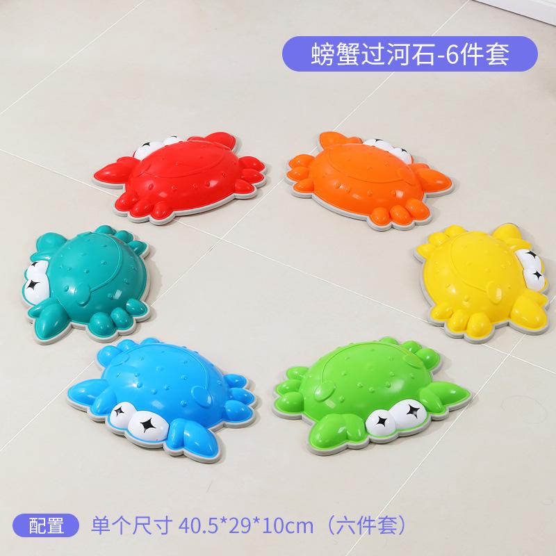 

Трансграничная золотая рыбка, пересекающая реку, камень, детский камень для ходьбы, игрушки, фитнес-упражнения, балансировочная доска, датчик, тренажер, подставка для ног зелёный