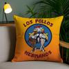 Los Pollos Hermanos Pillow Case Office Sofa Dorm Chair Back Short Plush Double-sided Printing Home  Cushion Cover