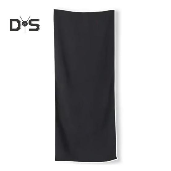 

Полотенце для купания на открытом воздухе, супервпитывающее, ультракомпактное, из микрофибры, легкое, быстросохнущее, магнитное полотенце для похода, пляжа, душа, бассейна чёрный