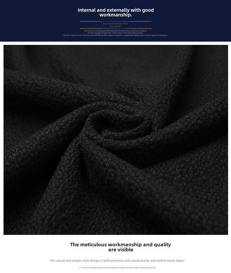 Hengyuanxiang 2025 Men's Knitted Cardigan: Spring & Autumn Casual Sweater for Middle-Aged & Young Dads