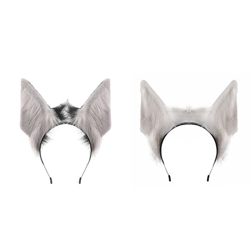 Cute Animal Ear Headband Soft Furry Cosplay Hair Accessory For Anime Conventions Theme Parties