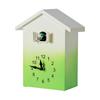 Nordic Style Cuckoo Clock T62 - Hourly Bird Time Reporting Wall Clock