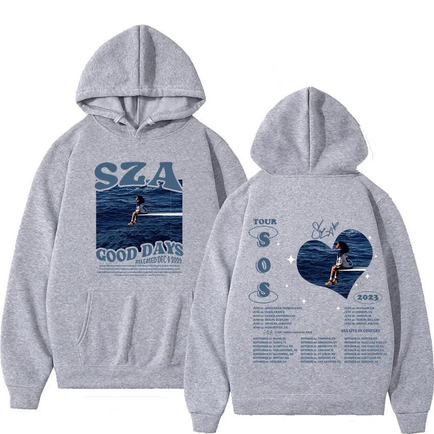 SZA SOS Good Days Hoodie 2025 Concert Tour Women Unisex Hoodies 