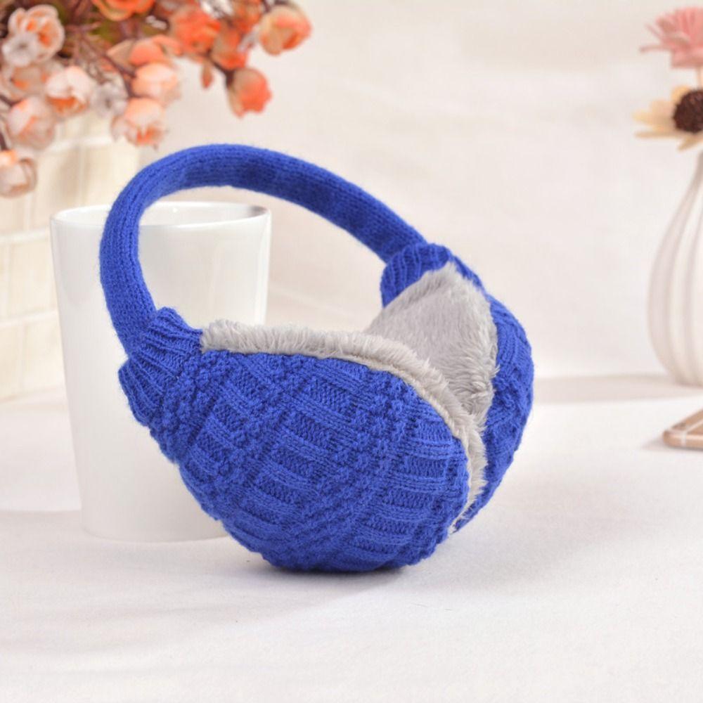 Fashion Winter Warmer Fuzz Ear Cover Knitted Earmuffs Ear Warmers Ear Muffs