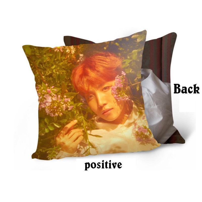 Bts Pillow Kpop Case Bangtan Boys Doublesided Love Yourself Pillow Cover