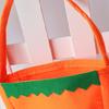 Trick Or Treat Kids Candy Bag Halloween Pumpkin Bag Holiday Gift Pumpkin Tote