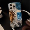 Sun TotemThe Sun Moon Starry Sky Phone Case For iPhone 17 16 15 14 13 12 11 Pro Max 17 Air XR XS 16E INS ShakeProof Cover