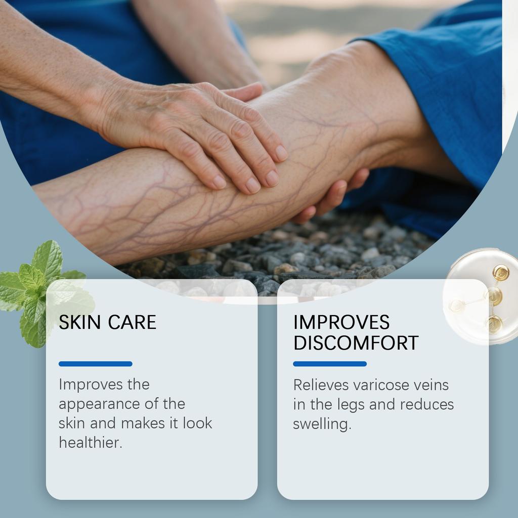 Herbal Varicose Veins Cream Relieves Swelling, Soreness And Reduces Leg Discomfort Anti-Swelling Cream