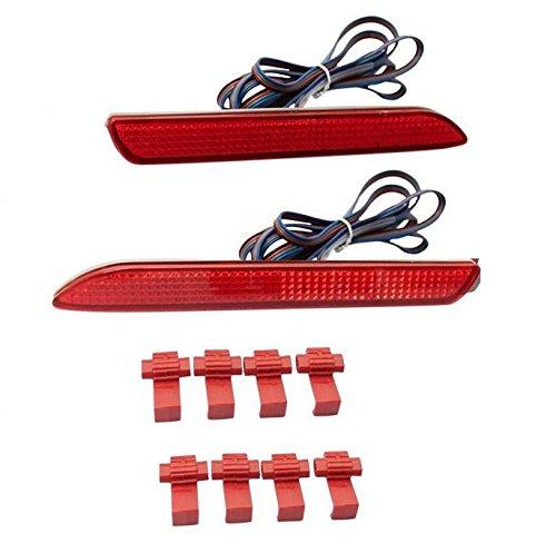 CARPARTSJP® Reflector Functions Included, Vehicle Inspection Compatible! Small Brake, Flowing Turn Signal, 3 Patterns