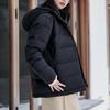 Adidas Helionic Hooded Solid Color Comfortable Warm Long Sleeve Down Jacket Women Outerwear KG3147