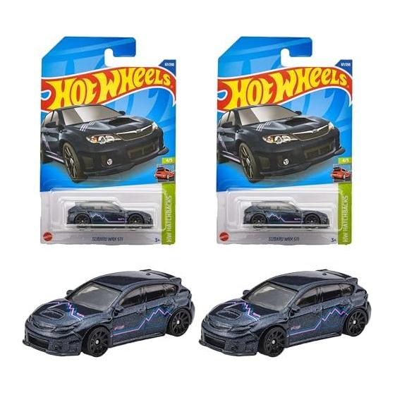Hot Wheels Basic Car Subaru WRX STI [от 3 лет] HHD94 ( 2)