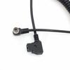 HangTon D-tap To Hirose 4-Pin Right-Angle Power Cable for MixPre 10 Ll, Sound Devices 633, and 688 Mixers
