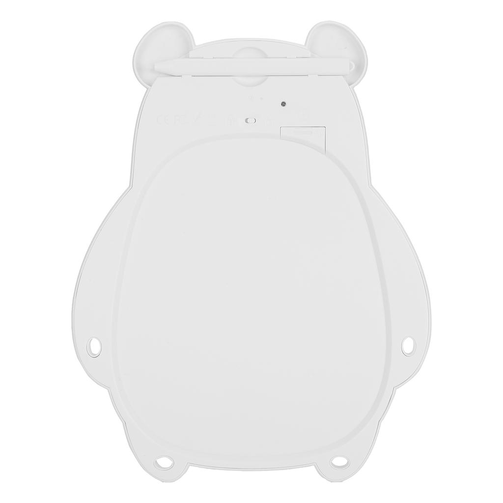 LCD Writing Tablet Cartoon White Panda Shape Writing Board Portable Color Screen Writing Pad
