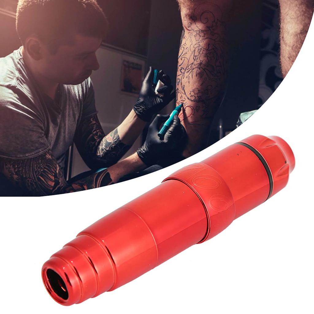 Professional Strong Motor Electric Tattoo Pen Machine Tattoo Artists Tool RCA Interface