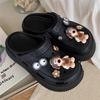 Women's Height-Boosting DIY Closed-Toe Platform Sandals
