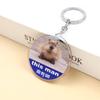 Capybara Keyring DIY Tags Backpack Luggage Keychains Ornaments Animal Keychain