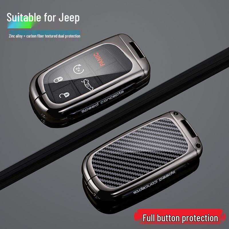 Replacement Shell for Dodge Journey, Jeep Grand Cherokee & Chrysler Remote Key