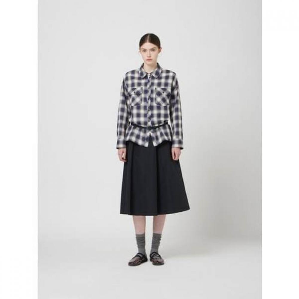 Cc Collect Patch Pocket Check Shirt C253msc004