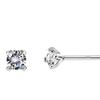 S925 Sterling Silver Diamond Stud Earrings for Women, Minimalist & Petite, Sleep-Friendly, Perfect for Piercings