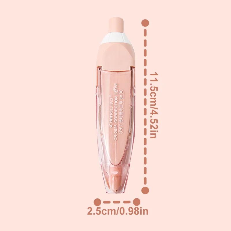 1pc Press Type Kawaii Correction Tape Replaceable Refills White Out Corrector Band Student Japanese Stationery School Supplies