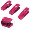 20Pcs Traceless Flocked Hanger Clips Non-Slip Bed Sheets Clips Pants Hangers Clip  Drying Clothes