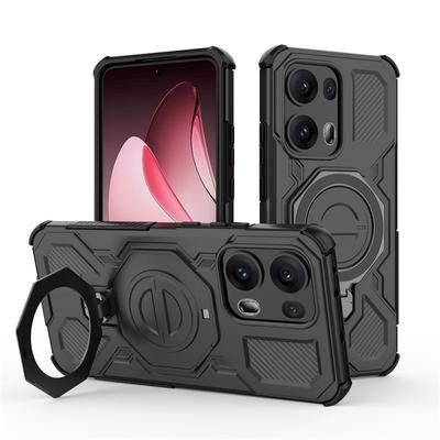 Luksusowe Magnetyczne Pancerne Etui Dla oppo Reno13 Pro Etui oppo Reno13 Reno13 Pro Globalne Pokrowiec Magsafe Bezprzewodowe Ładowanie Pokrowiec na Telefon