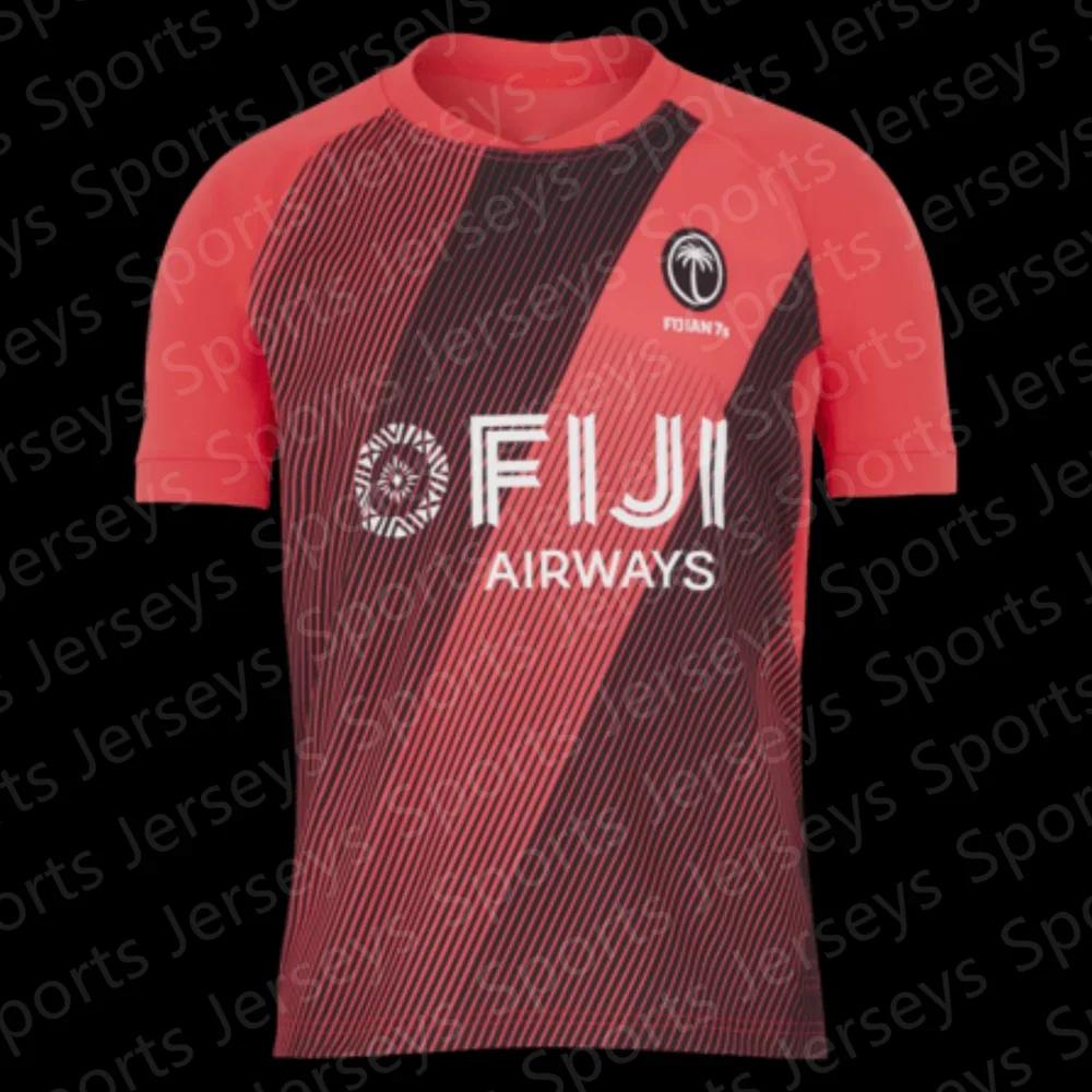 New Fiji Rugby Fans Special 3DT Shirt Men's/Boys Loose Sport Crewneck T-shirt Women's Rugby Sweat Absorbent Breathable T-shirt