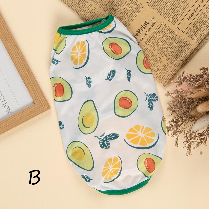 Pet Dog Vest Cat Vest Dog Clothes Cat Clothes Summer Thin Breathable Cooling Cut