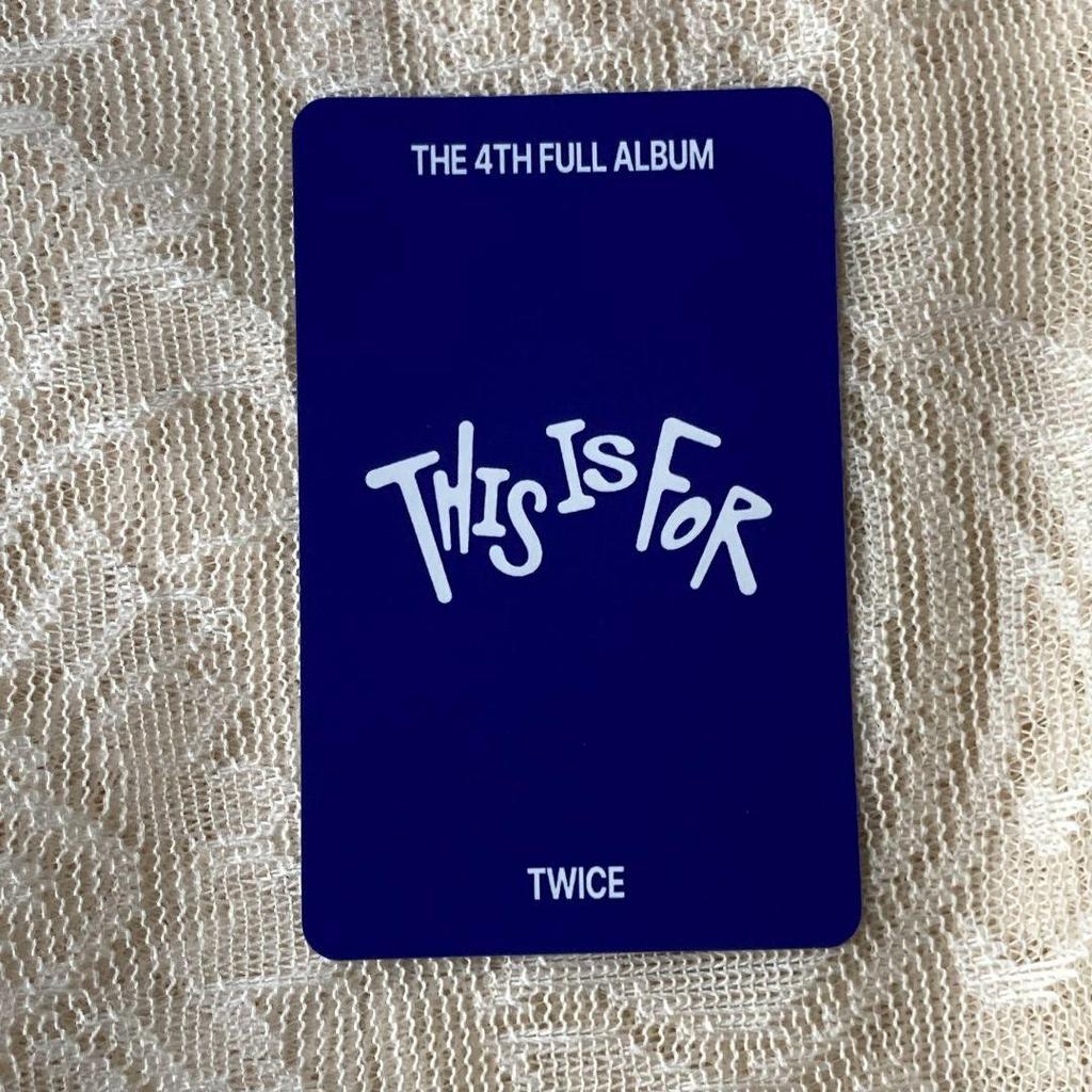 [USED] TWICE 7/13 THIS IS FOR Popular Song Momo Sanok Trading Card