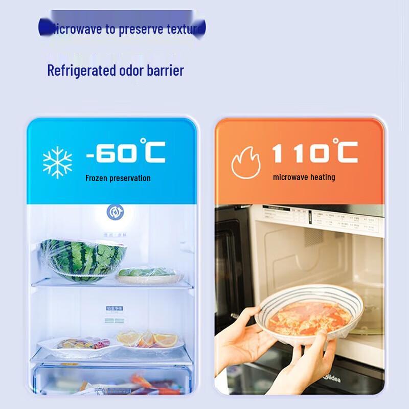 MiaoJie Einweg-PE-Elastische Lebensmittelabdeckungen