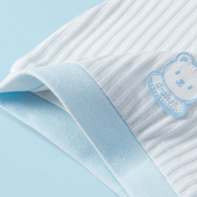 Stylish Infant Beanie Cap 0-1 Month Boys Girls Warm Bonnet Soft Breathable Baby Hat Newborn Fetal Cap for Indoor Outdoor