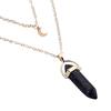 Multi Layered Necklace Hexagonal Bullet Gothic Natural Stone Moon Supernatural Pentagram Choker Pendant Women Gifts