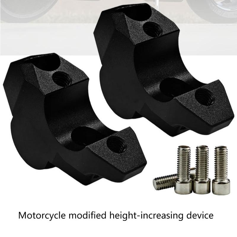 Handlebar Height Enhancer Heightening Clamp Mount for 150/160 Motorcycle Handlebar Risers Modification Accessories
