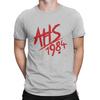 Estate Harajuku Logo AHS 1984 T-Shirt da Uomo Girocollo a Maniche Corte in Tessuto Umorismo Alta Qualità Regali di Compleanno