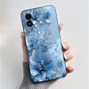 Husă de telefon imprimată pentru TCL K70 SE (T453D) Huse Capă Silicon Moale Negru Carcasă Flori Drăguțe Desene Animate Carcasă Coque