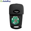 CN051132 OEM Parça No 95430-1Y000 Kia MORNING 2011+ İçin Katlanır Uzaktan Kumanda 2 Düğmeli FCC SEKS-KM10TX 433MHz Çip Yok 95430-1Y200
