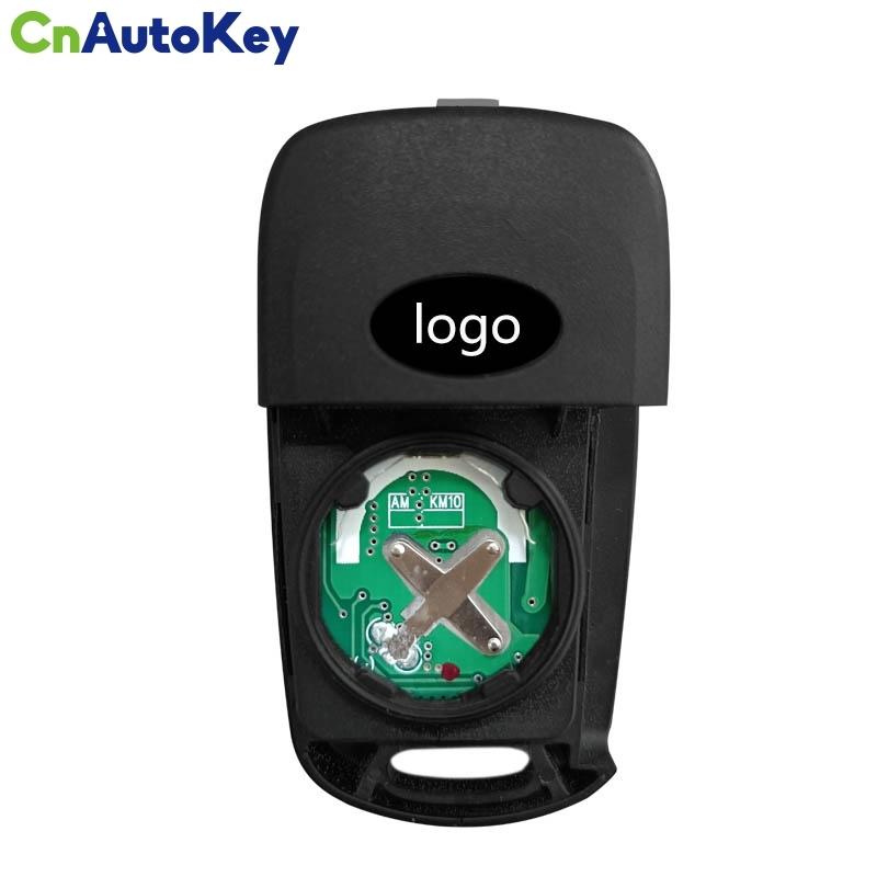 CN051132 OEM Parça No 95430-1Y000 Kia MORNING 2011+ İçin Katlanır Uzaktan Kumanda 2 Düğmeli FCC SEKS-KM10TX 433MHz Çip Yok 95430-1Y200