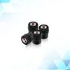 W1224Pcs Car Wolfsburg Badge Wheel Tires Valve Caps Tyre Valve Stem Covers For VW Volkswagen Touareg Tiguan Golf MK4 MK5 MK6 MK7