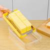 With Spoon Butter Slicer Box Clear Lid Cheese Keeper Butter Cutter Storage Box Refrigerator