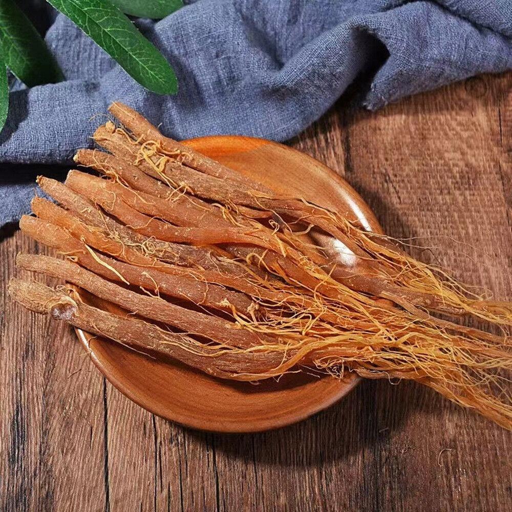 100g Korean Red Ginseng Whole Root 6 Year Old Premium Natural Energy Booster Immune Support Wellness Tea 100g (3.5oz)