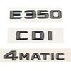 ABS Chroom Logo E350 Embleem 4matic Letters CDI Sticker Auto Kofferbak Badge Voor Mercedes Benz E350 W213 W212 Accessoires MU8