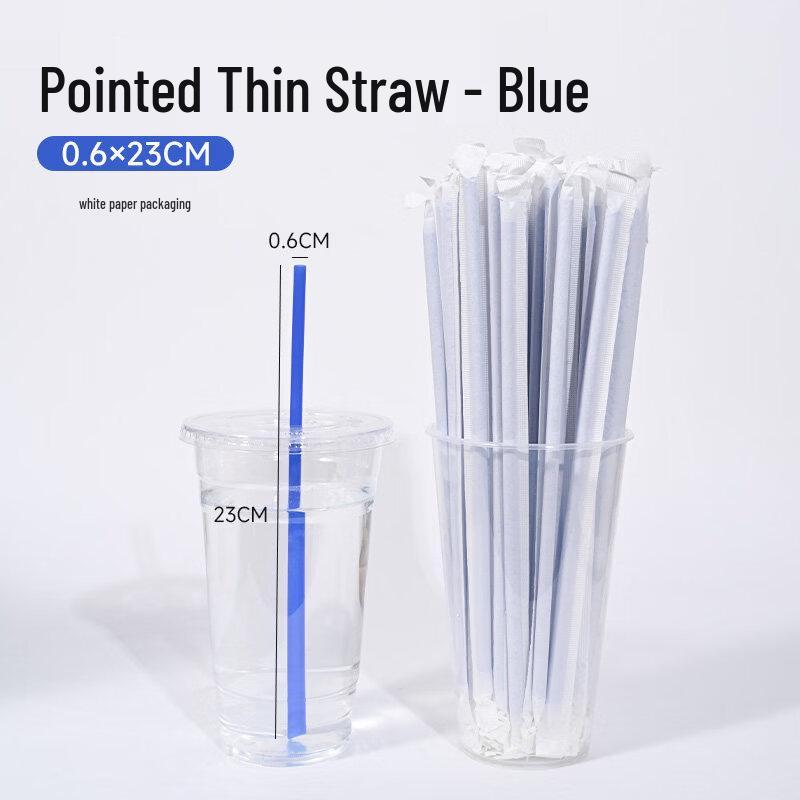 Ruhan Disposable Thin Paper Straws