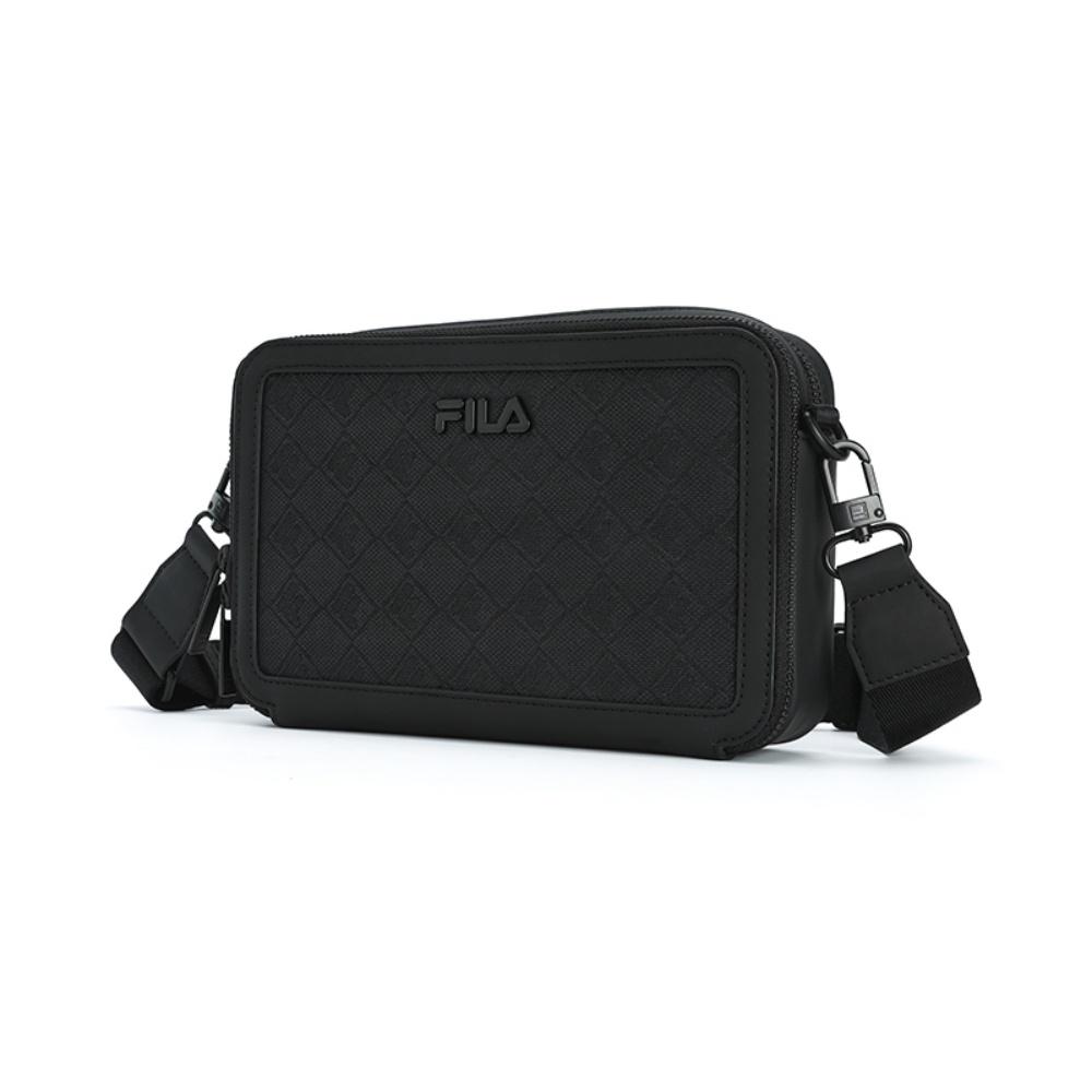 New FILA MODERN HERITAGE Fabric Shoulder Bag, Crossbody Bag Regular Men's Jet Black F13M538101FBK