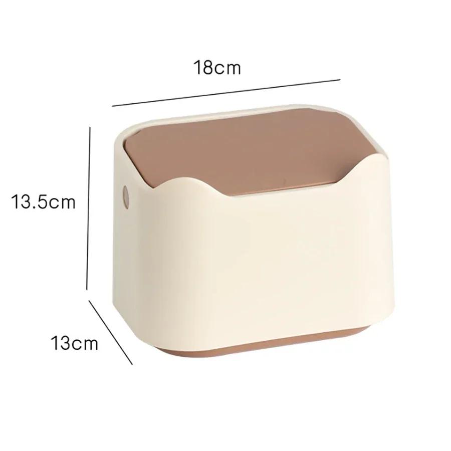

Portable Cat Litter Box with Lid, Removable Full Closed Kitty Toilet Pan, Travel Litter Tray for Large Cats Rabbits Pets бежевый