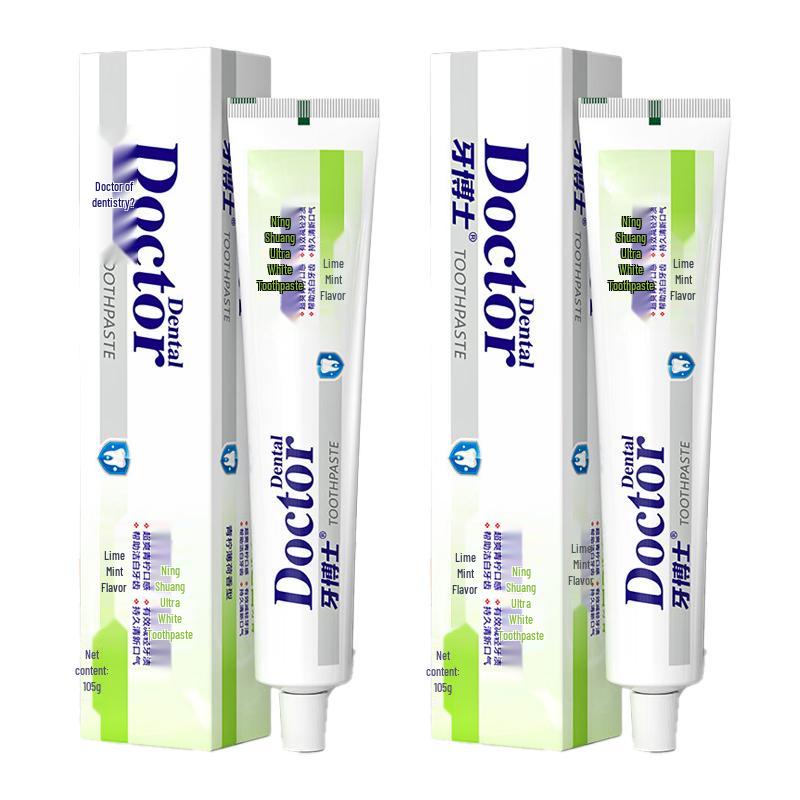 Dr. Ya Lemon Refreshing Ultra White Toothpaste (2x105g)