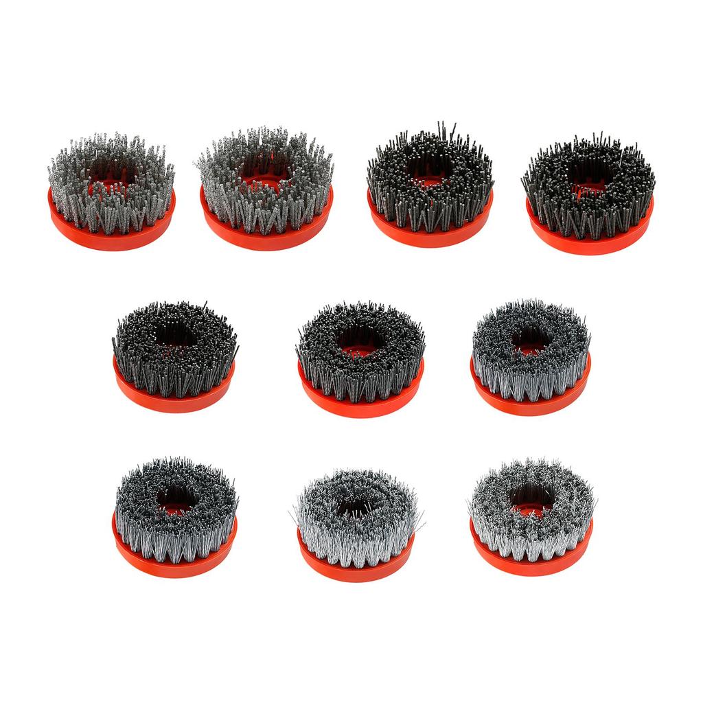 4inch Grinding Abrasive Brush Accessories Thread M14 for Making Antique Finish Durable Professional Replacement Spare Parts