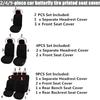 readygohigh Seat Covers for Kei All Set of or Headrest Front Seat Rear Seat Cushion Apron Seat Hook Universal Car for Kei Cars and Standard All Seats