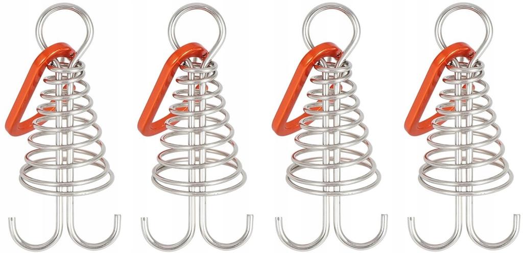4x HOOK FOR BOARDS FOR Tent Camping Anchor