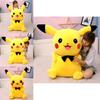 Pokmon Pikachu Plush Toy Bow Tie Stuffed Animal With Soft Pp Cotton For Kids Gift Special Characters Included