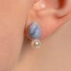[Worn by ITZY Yuna / BBZ Sinbi] Ceramic Daily Pearl Drop Earrings (VeryPeri)